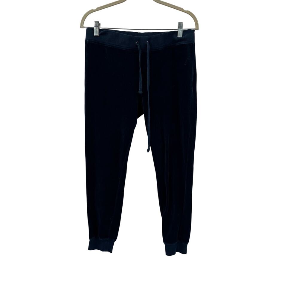 Pam & Gela navy blue velvet pants